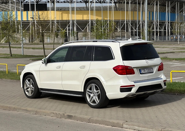 Mercedes-Benz GL cena 140999 przebieg: 214000, rok produkcji 2014 z Toruń małe 106